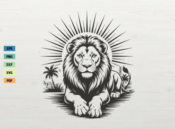 Download Lion Sitting SVG Lion Face SVG Animal - Lion face Collection