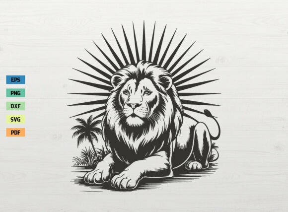 Download Lion Sitting SVG Lion Face SVG Animal - Lion face Collection