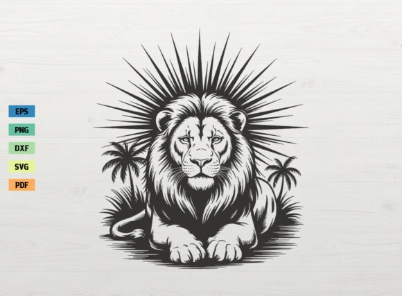 Download Lion Sitting SVG Lion Face SVG Animal - Lion face Collection
