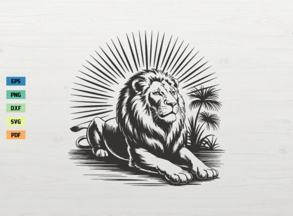 Download Lion Sitting SVG Lion Face SVG Animal - Lion face Collection