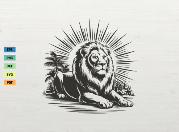 Download Lion Sitting SVG Lion Face SVG Animal - Lion face Collection