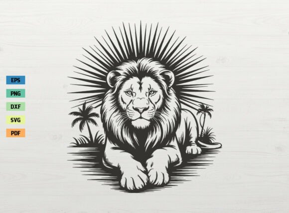 Download Lion Sitting SVG Lion Face SVG Animal - Lion face Collection