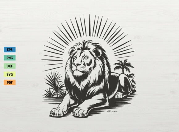 Download Lion Sitting SVG Lion Face SVG Animal - Lion face Collection